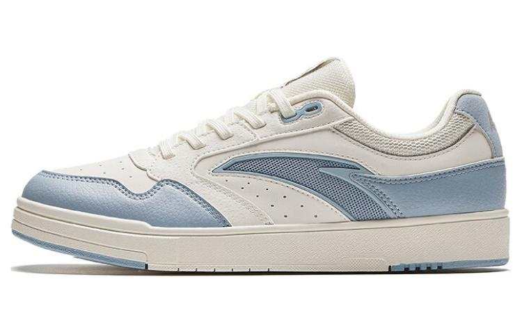 Anta Street GZ Slip Resistant Low top Skateboard Shoes Women's White Blue