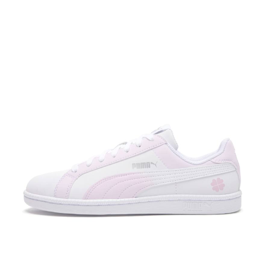 PUMA Smash Quick News Manufacturing, Strawberry Jelly Synthetic Leather Lightweight Low top Skateboard Shoes