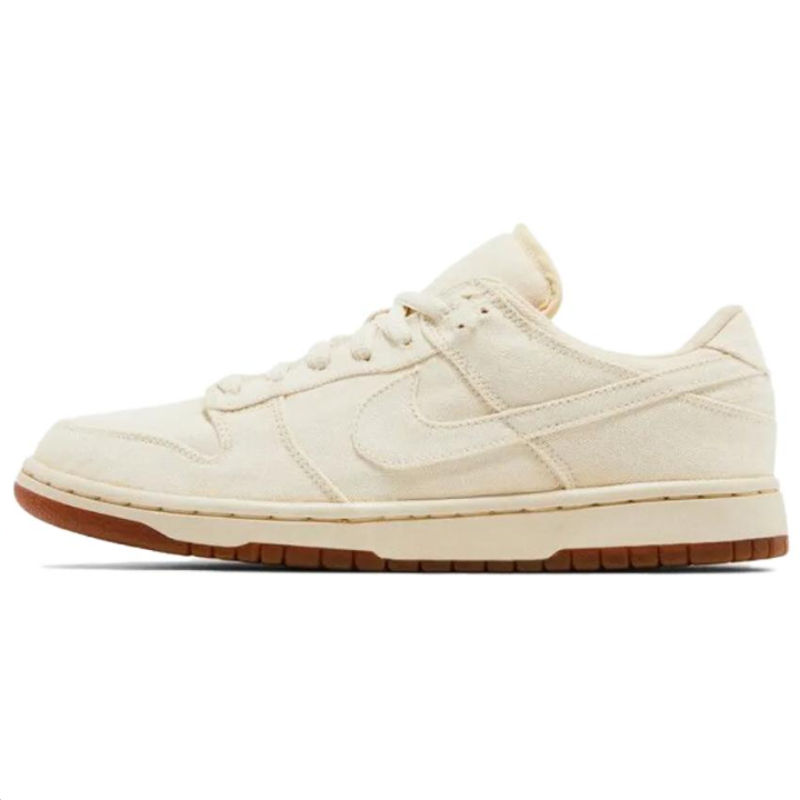 Nike Nike Dunk Slip Resistant Abrasion Resistant Low top Skateboard Shoes Unisex Light White