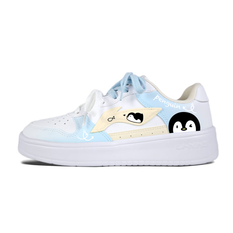 Li-Ning Li Ning Floating Boat Skateboard Shoes Unisex Low Top White