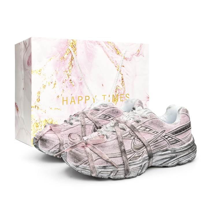 Nike Nike Initiator Mesh Height Increasing Low top Skateboard Shoes Unisex Dirty Pink