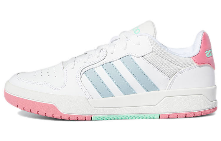 Adidas Neo Adidas Entrap Cozy Wear Resistant Skate Shoes 'White Pink Blue' Women's