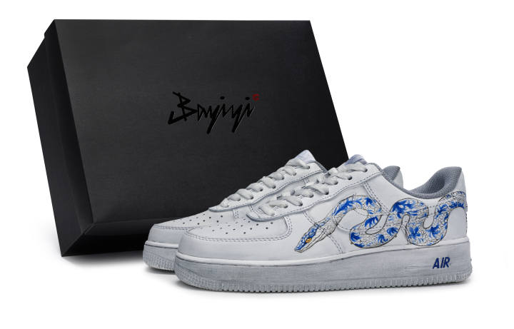 Nike Nike Air Force 1 811 Manufacturing, Qingyun Snake Dance, Special Shoe Box Slip Resistant Slip Resistant Low top