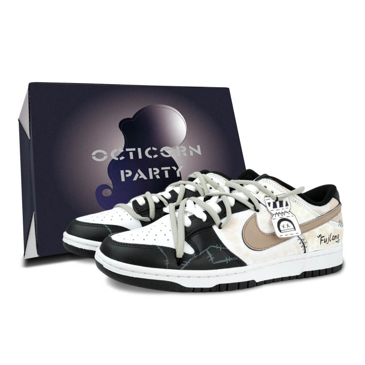 Nike Nike Dunk Octopus Party, Skadi, Box Included Abrasion Resistant Abrasion Resistant Low top Skateboard Shoes Unisex