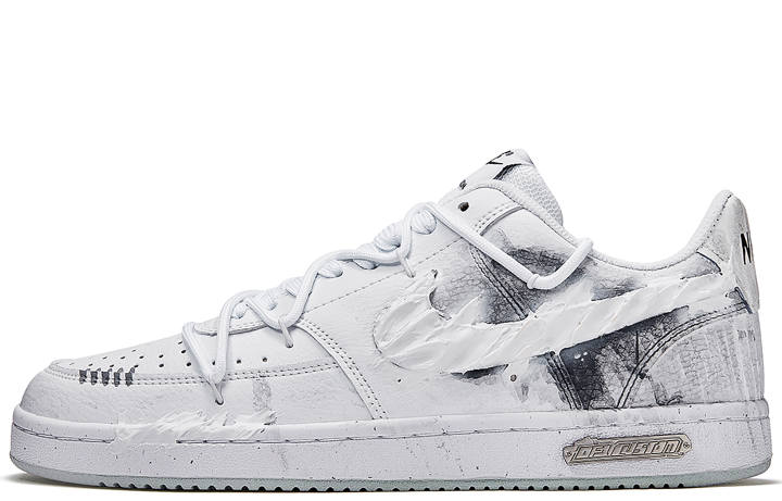 Nike Nike Court Vision 1 Freedom Panda, Cold Snow Slip Resistant Abrasion Resistant Balance