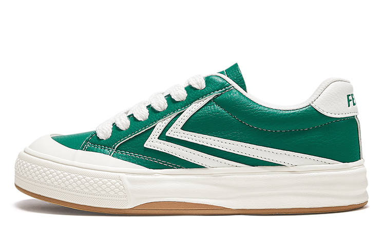 FEIYUE Slip-Resistant Low-top Skateboard Shoes Women's Green