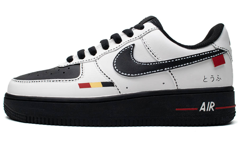 Nike Nike Air Force 1 Low Drain Channel Cushioning Low top Skateboard Shoes Unisex White