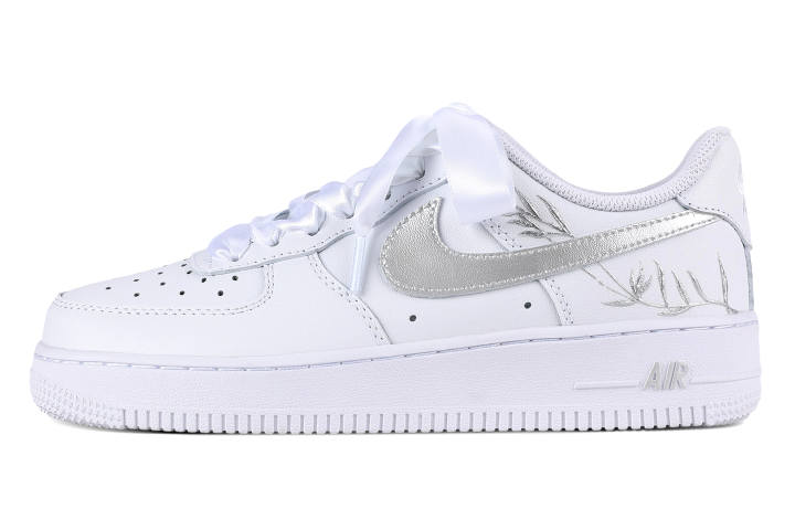 Nike Nike Air Force 1 Abrasion Resistant Abrasion Resistant Low top Skateboard Shoes Unisex White