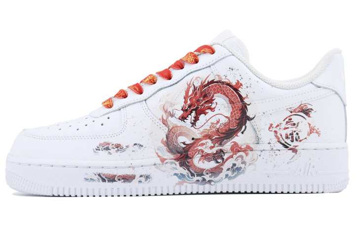 Nike Nike Air Force 1 EPYC SDS Low top Skateboard Shoes Men's Red White