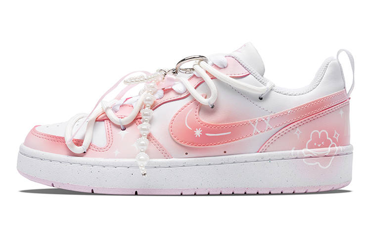 Nike Nike Court Borough Cute Bunny Star Slip Resistant Abrasion Resistant Slip Resistant Abrasion Resistant Low top
