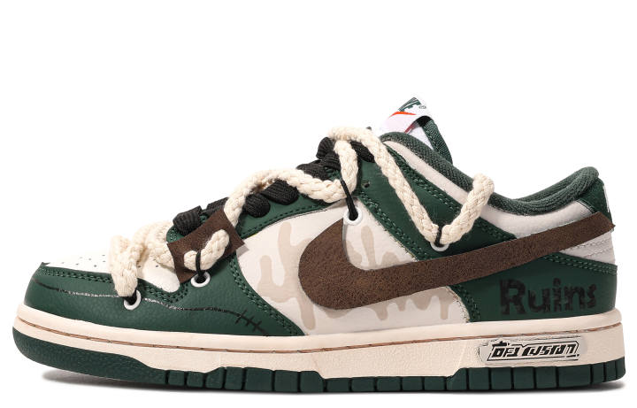 Nike Nike Dunk Low top Skateboard Shoes Women's Green