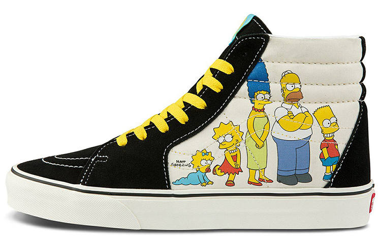 Vans Sk8 The Simpsons x Sk8 Vans-Hi 'Simpsons Family 1987-2020'