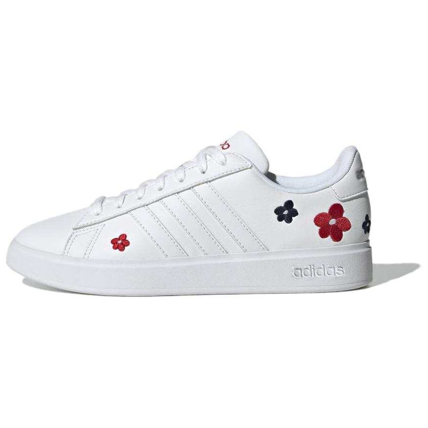 Adidas Adidas Advantage Cushioning Abrasion Resistant Cushioning, Wear Resistant Low top Skateboard Shoes Women's White