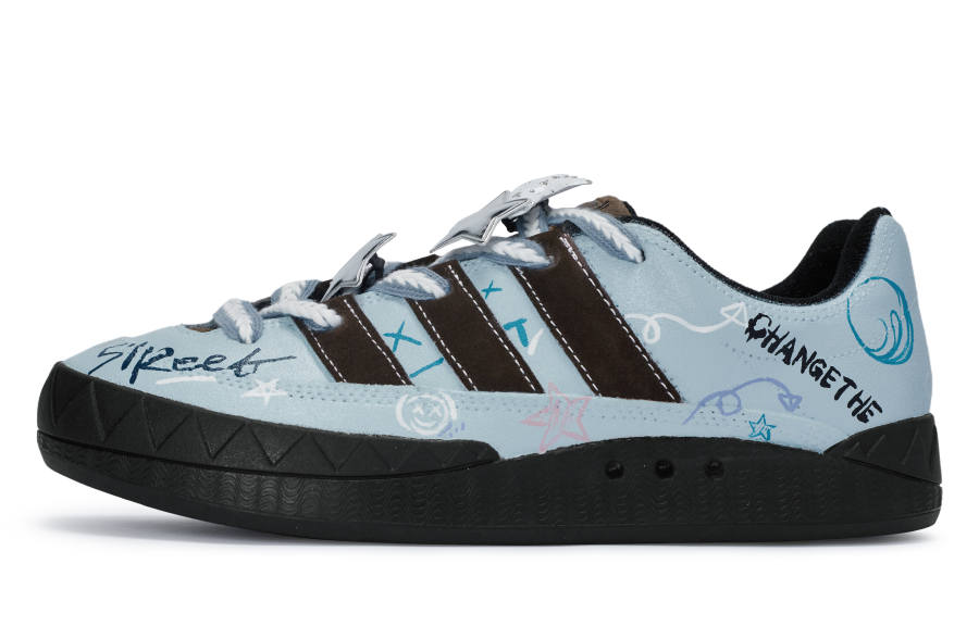 Adidas Originals Adimatic 811 Manufacturing, Maris Sal Sweet Tea Low top Skateboard Shoes Unisex