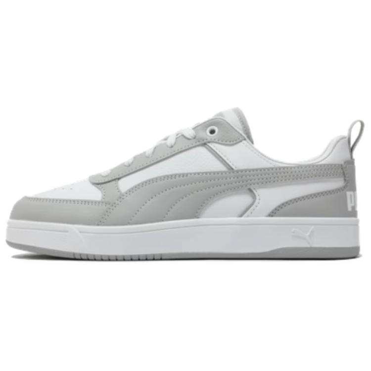 PUMA DRIBBLE Abrasion Resistant Low top Skateboard Shoes Unisex Gray
