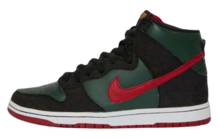Nike Nike Sb Dunk High 'Green Red'