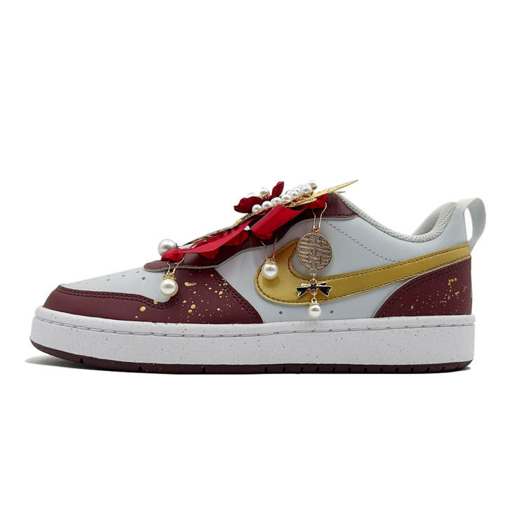 Nike Nike Court Borough Skateboard Shoes Unisex Low Top White