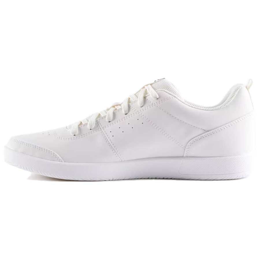 DECATHLON Slip Resistant Cushioning Slip Resistant Cushioning Low top Skateboard Shoes Unisex White
