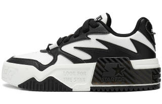 STARTER Vol Sound Wave VOL Lightweight Abrasion Resistant Low top Skateboard Shoes Men's Black White