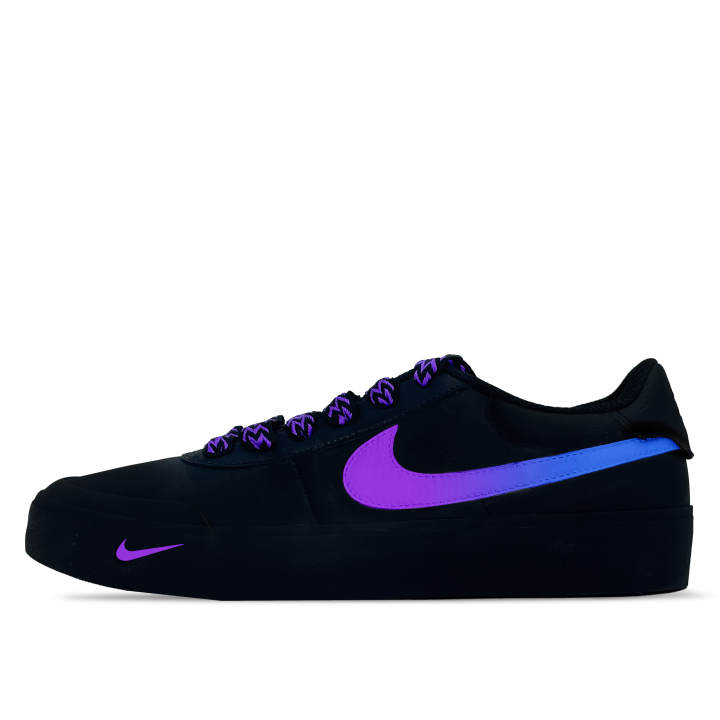 Nike Nike Court Shot Red Maple Slip Resistant Abrasion Resistant Low top Skateboard Shoes Men's Purple Blue