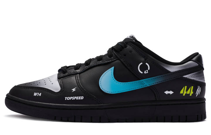 Nike Nike Dunk Low top Skateboard Shoes Unisex Black White