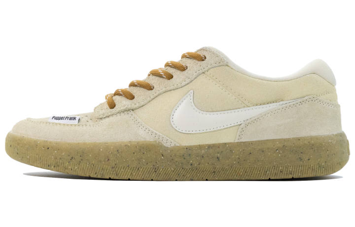 Nike Nike SB Force 58 Slip Resistant Low top Skateboard Shoes Unisex Beige