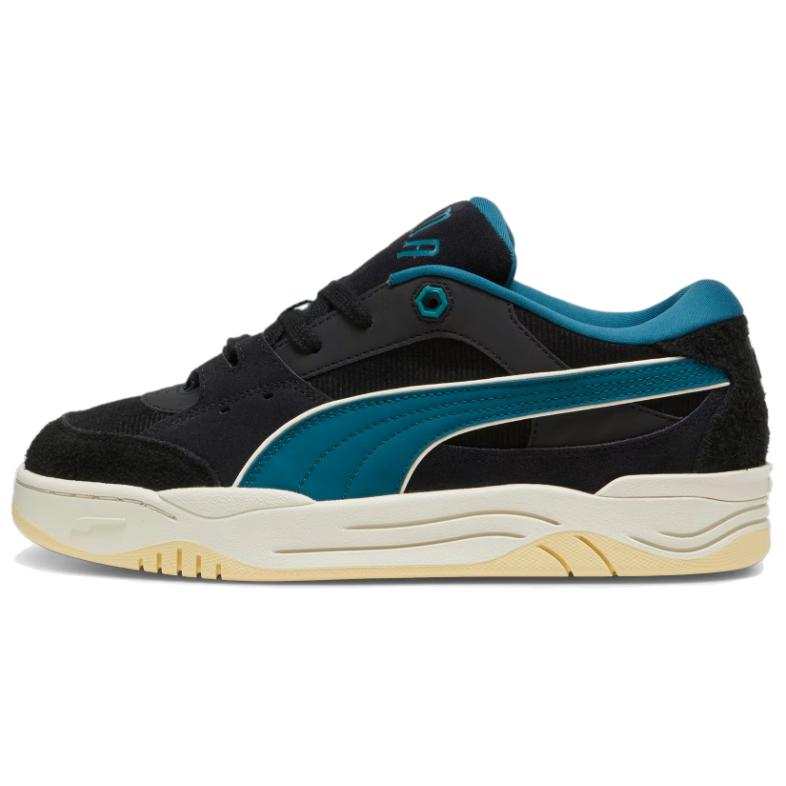 PUMA 180 Low top Skateboard Shoes Unisex Black Green