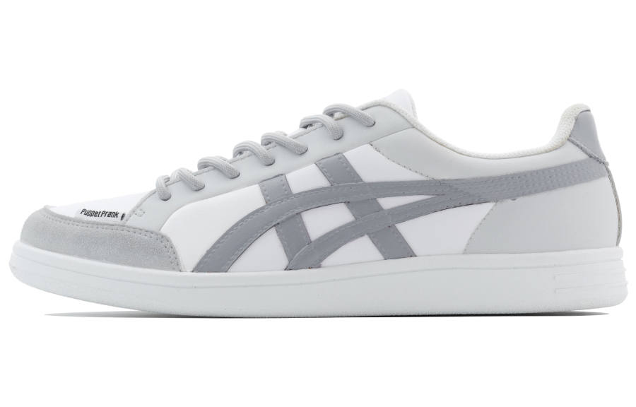 Onitsuka Tiger Advanti Slip Resistant Abrasion Resistant Low top Skateboard Shoes Unisex White Gray