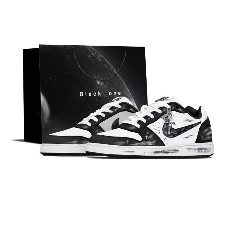 Nike Nike EBERNON Gothic Knight Leather Waterproof Cushioning Abrasion Resistant Waterproof Cushioning Abrasion Resistant