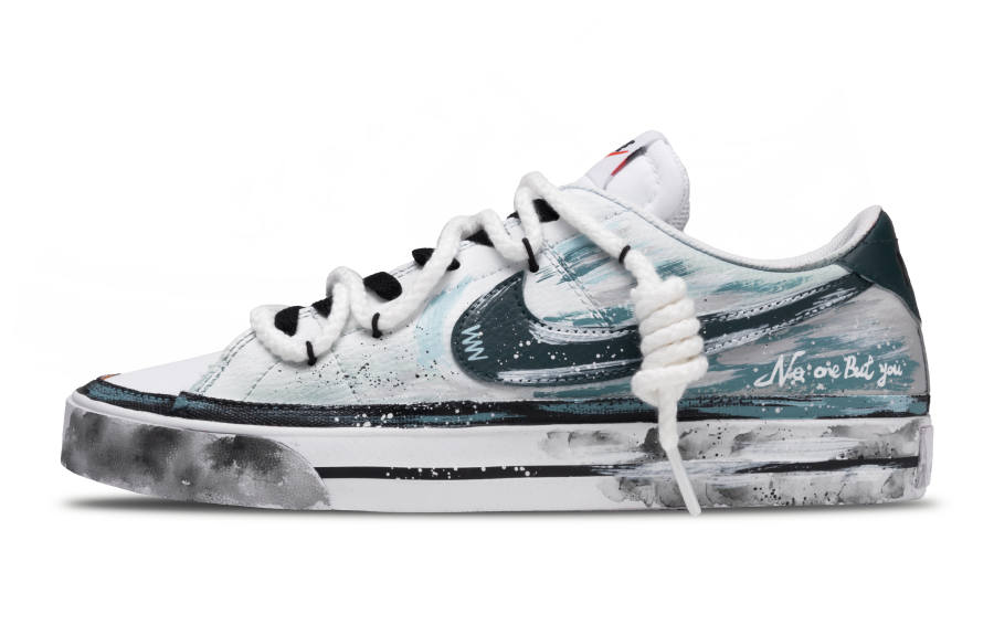 Nike Nike Court Legacy Abrasion Resistant Lightweight Wear resistant And Lightweight Low top Skateboard Shoes Unisex