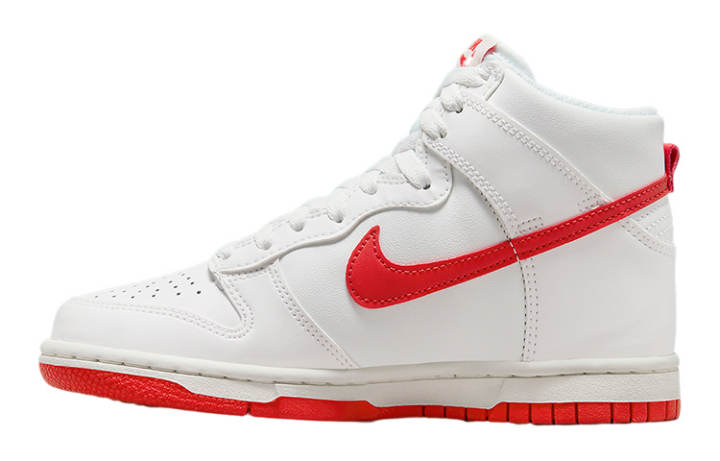 Nike Nike Dunk High 'White Track Red' Gs