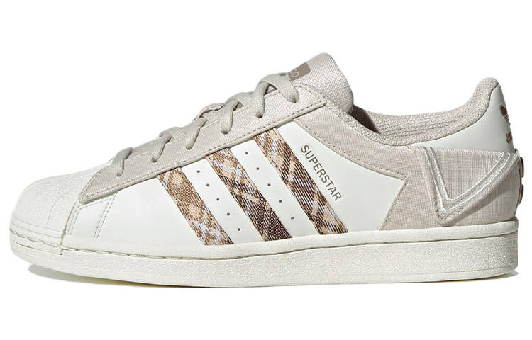 Adidas Originals Superstar 'White Brown' Women's