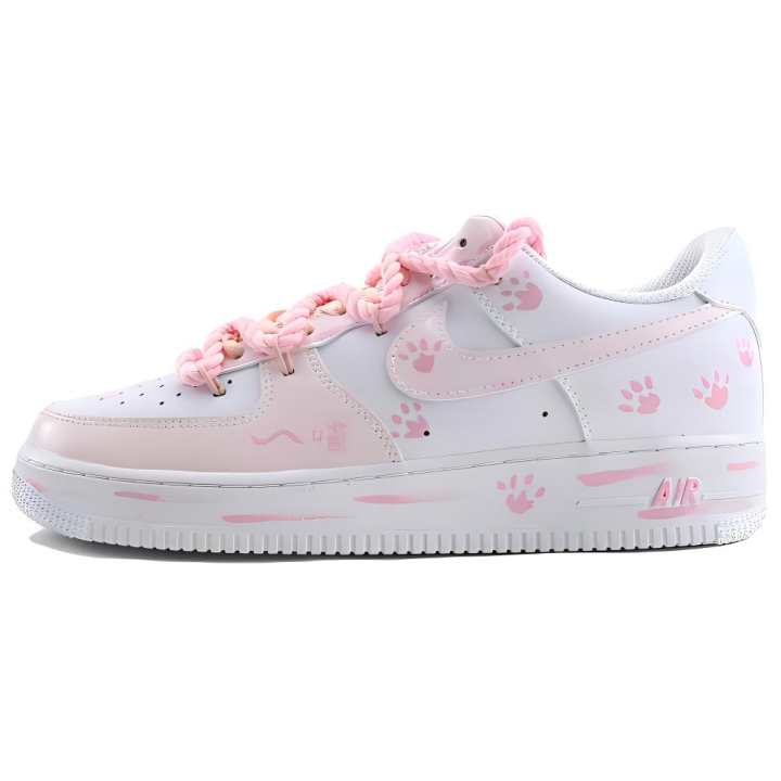Nike Nike Air Force 1 Coverage Slip Resistant Cushioning Abrasion Resistant Height Increasing