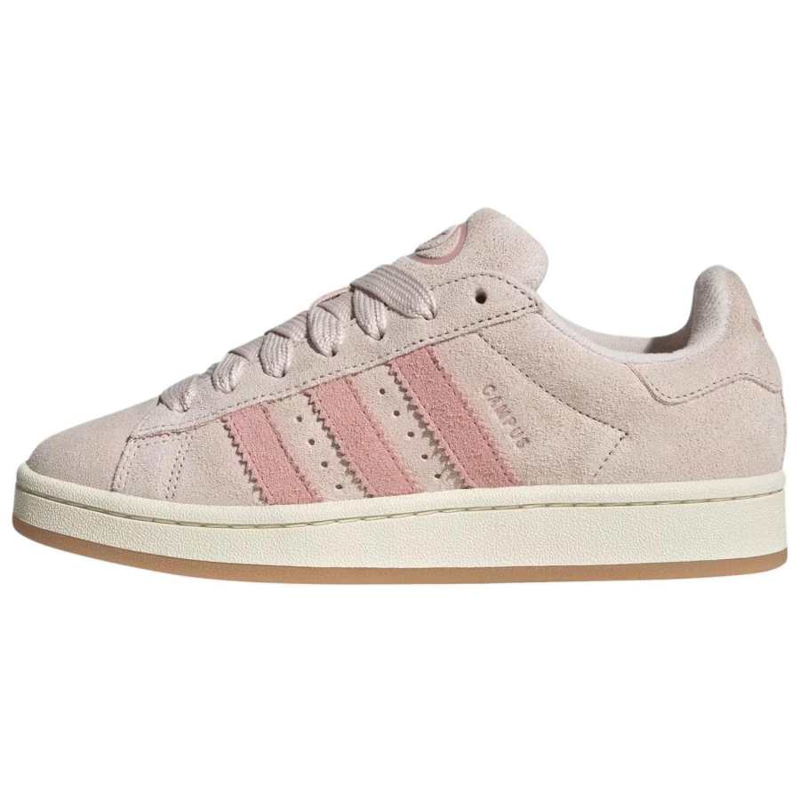 Adidas Originals CAMPUS 00s Cow Split Leather Low top Skateboard Shoes Women's Pink
