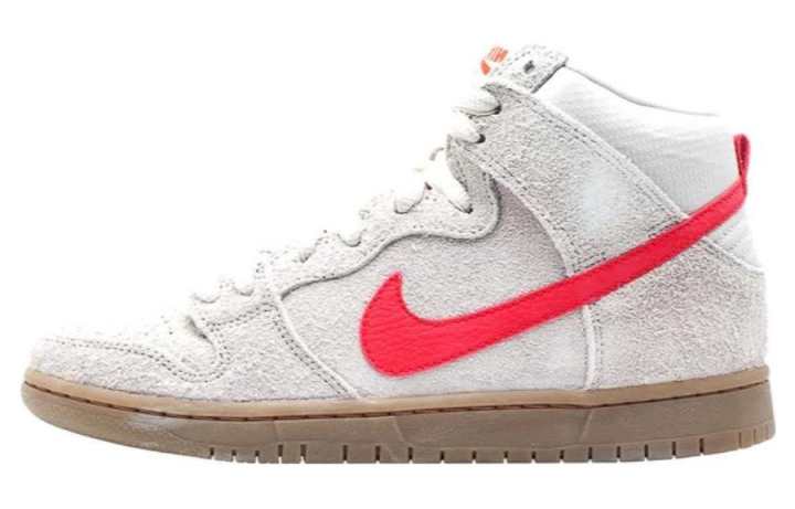 Nike Nike Dunk High Pro Sb Birch Hyper Red
