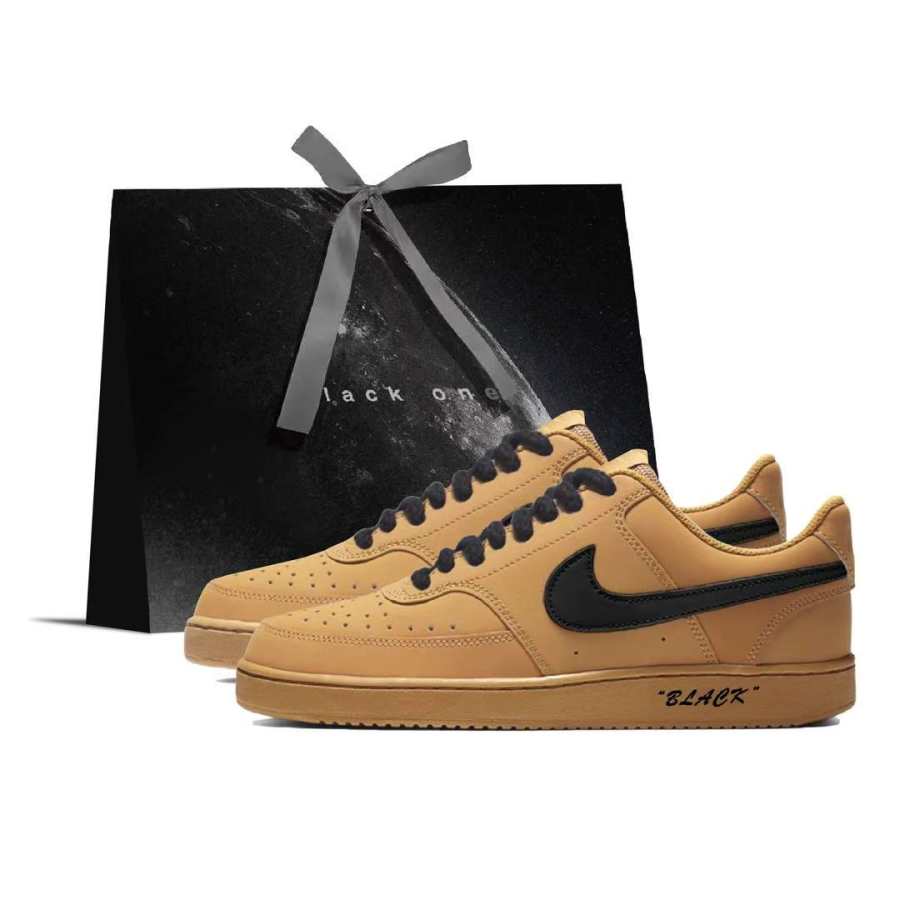 Nike Nike Court Vision 1 Slip Resistant, Abrasion Resistant, Lightweight Slip Resistant, Abrasion Resistant, Lightweight