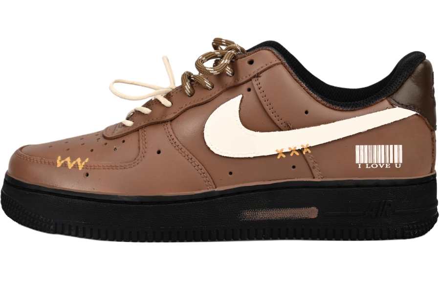 Nike Nike Air Force 1 Mocha Cocoa Vlad Low top Skateboard Shoes Women's Brown