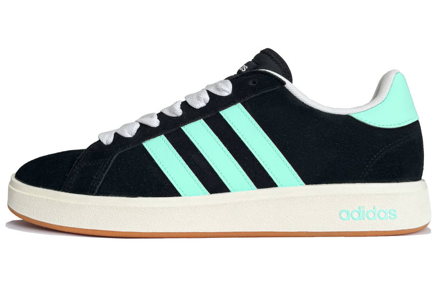 Adidas Adidas GRAND COURT Slip Resistant Balance Low top Skateboard Shoes Unisex Black Green