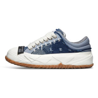 VTVN Falling Stars Slip Resistant, Abrasion Resistant, Support, Height Increasing Low top Skateboard Shoes Unisex