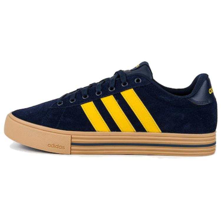 Adidas Adidas Daily 4.0 Slip Resistant Cushioning Abrasion Resistant Low top Skateboard Shoes Men's Dark Blue