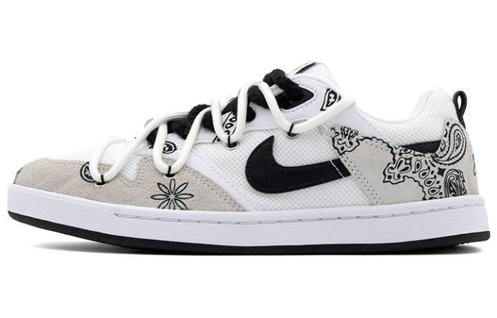 Nike Nike SB Alleyoop Low top Skateboard Shoes Men's Beige White Black