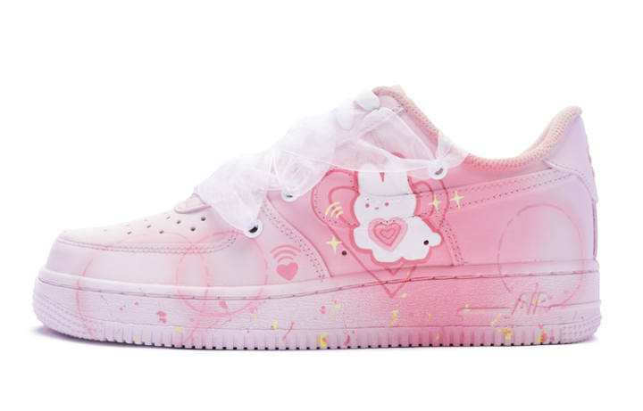 Nike Nike Air Force 1 Skateboard Shoes Women's Pink White