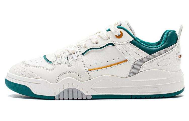 Li-Ning Li Ning Jiangyue Slip Resistant, Abrasion Resistant, Lightweight Low top Skateboard Shoes Women's White Green