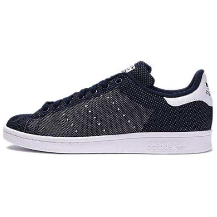 Adidas Originals Stan Smith Versatile Slip Resistant Abrasion Resistant Low top Skateboard Shoes Unisex Blue