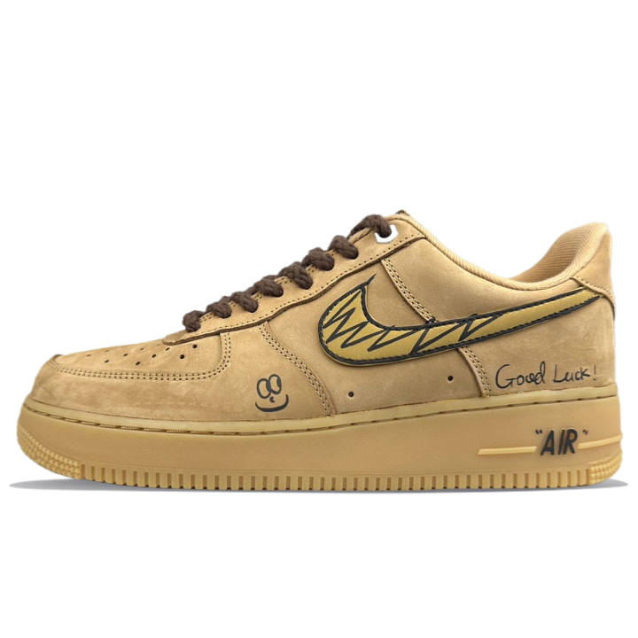 Nike Nike Air Force 1 Cow Leather Slip Resistant, Abrasion Resistant, Lightweight