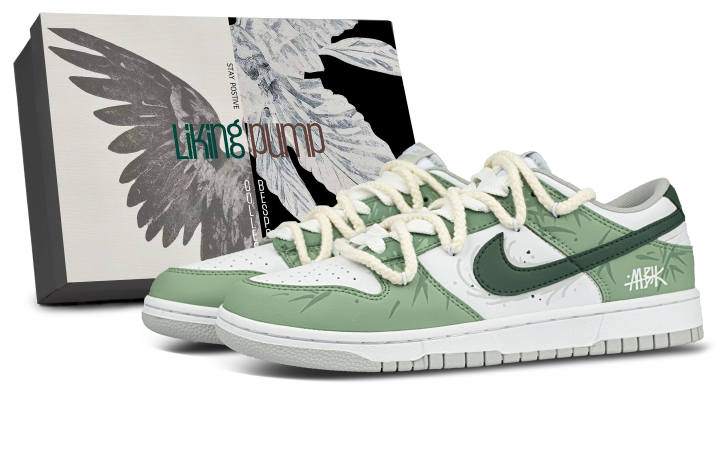Nike Nike Dunk Coverage Low top Skateboard Shoes Unisex Green