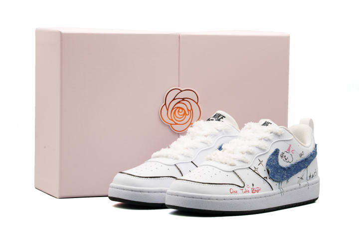 Nike Nike Court Borough Abrasion Resistant Low top Skateboard Shoes Women's