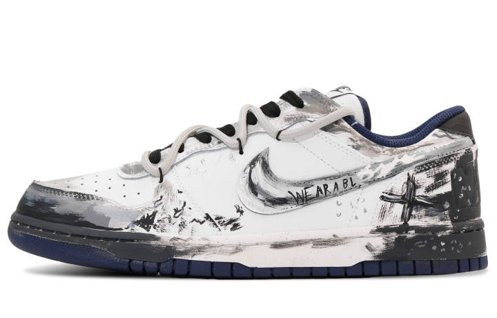 Nike Nike Big Drawing Realm, Divination Night Cushioning Abrasion Resistant Cushioning, Wear Resistant Low top