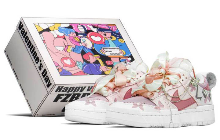 Nike Nike Dunk Disrupt 520 Fzbb Leather Slip Resistant, Abrasion Resistant, Lightweight