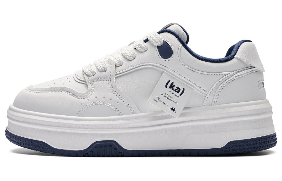 Kappa Intercity Commute Back to Back Low top Skateboard Shoes Women's White